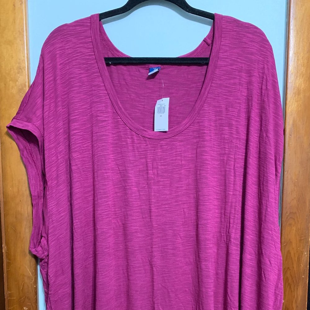 Old Navy Luxe Short Sleeve Tunic 3x